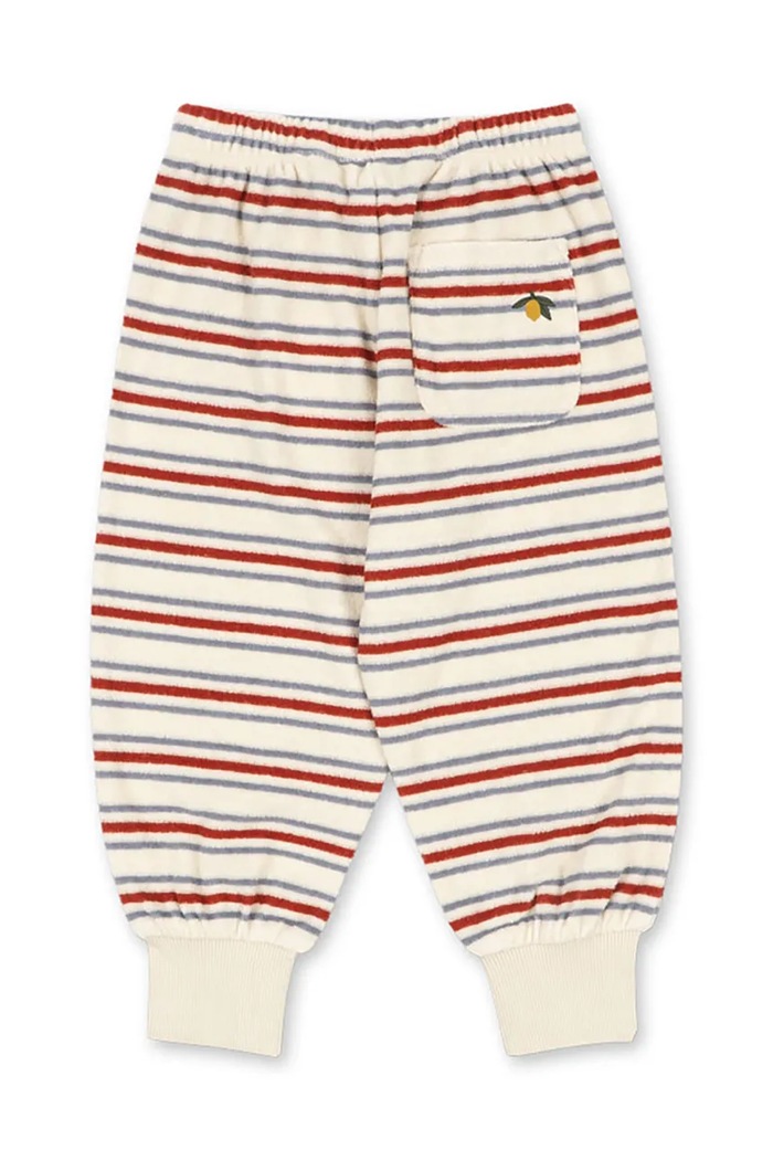 Detské bavlnené tepláky Konges Sløjd ITTY RIB SWEAT PANTS GOTS KS104852.PPY2 viacfarebná SS26