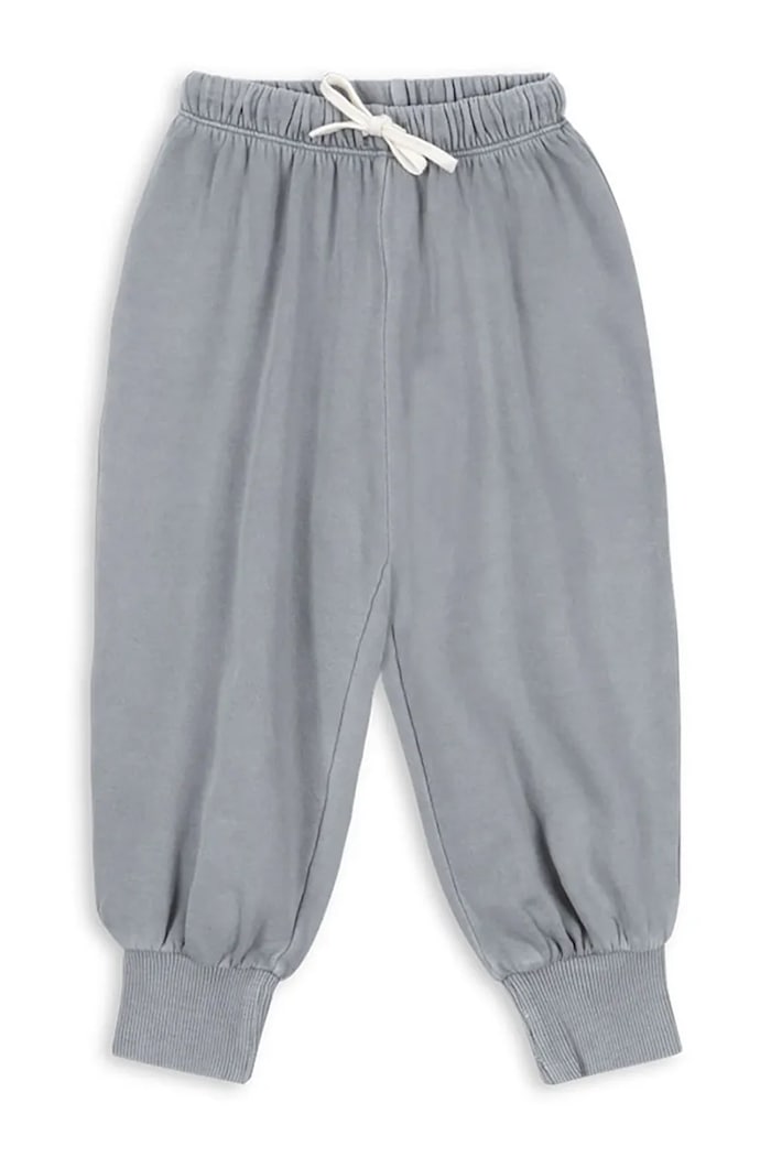Detské bavlnené tepláky Konges Sløjd LAI SWEAT PANTS OCS bavlna modrá KS104925.PPY2