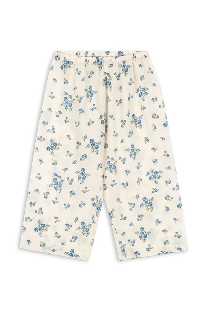 Detské bavlnené nohavice Konges Sløjd PACEY PANTS GOTS bavlna béžová KS105023.PPY2