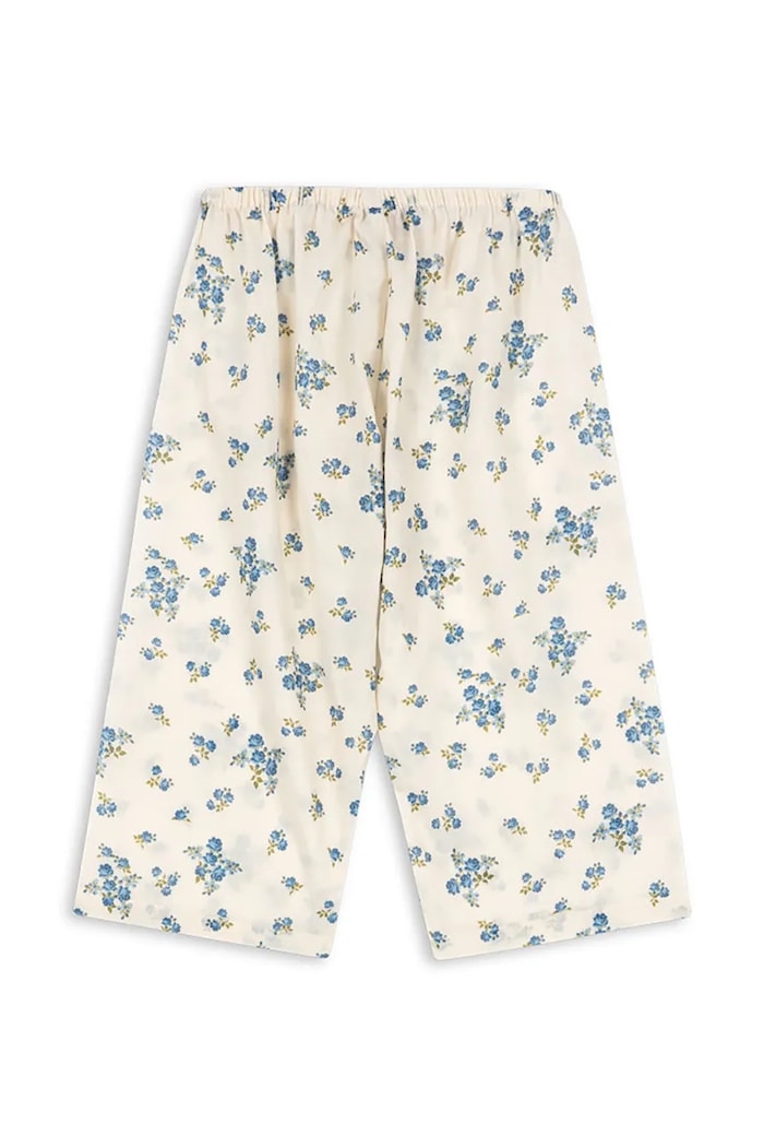 Detské bavlnené nohavice Konges Sløjd PACEY PANTS GOTS KS105023.PPY2 béžová SS26