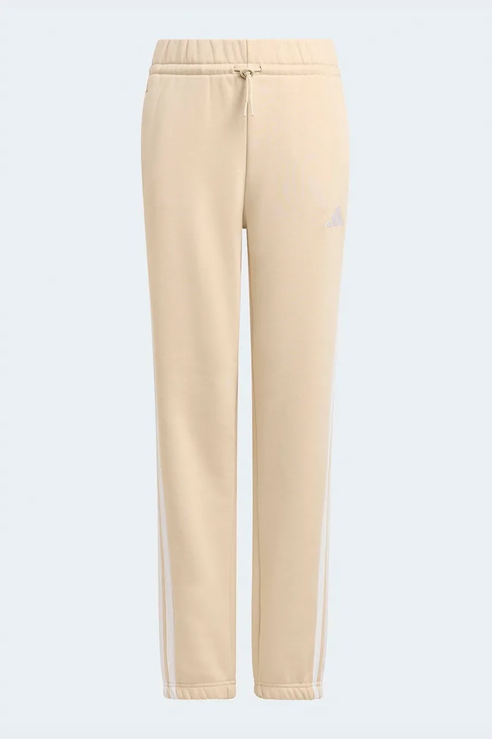 adidas pantaloni de trening pentru copii KD8582 bej SS26