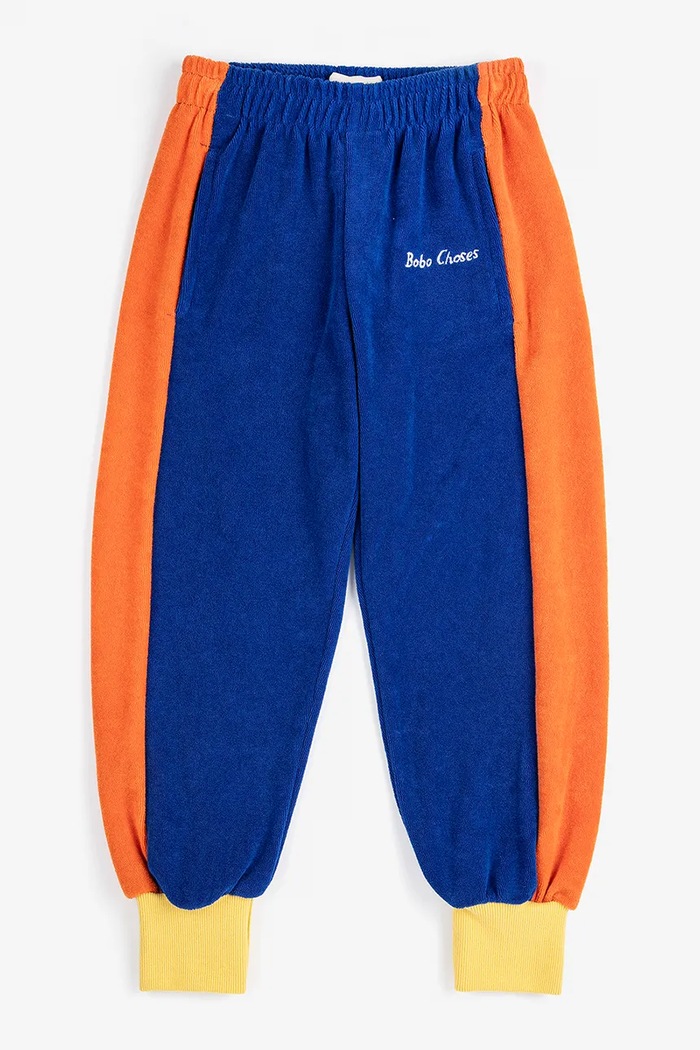 Dětské tepláky Bobo Choses 126AC089 modrá SS26