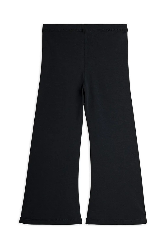 Mini Rodini Pantaloni de trening copii cu bumbac Planet 26230127 negru SS26
