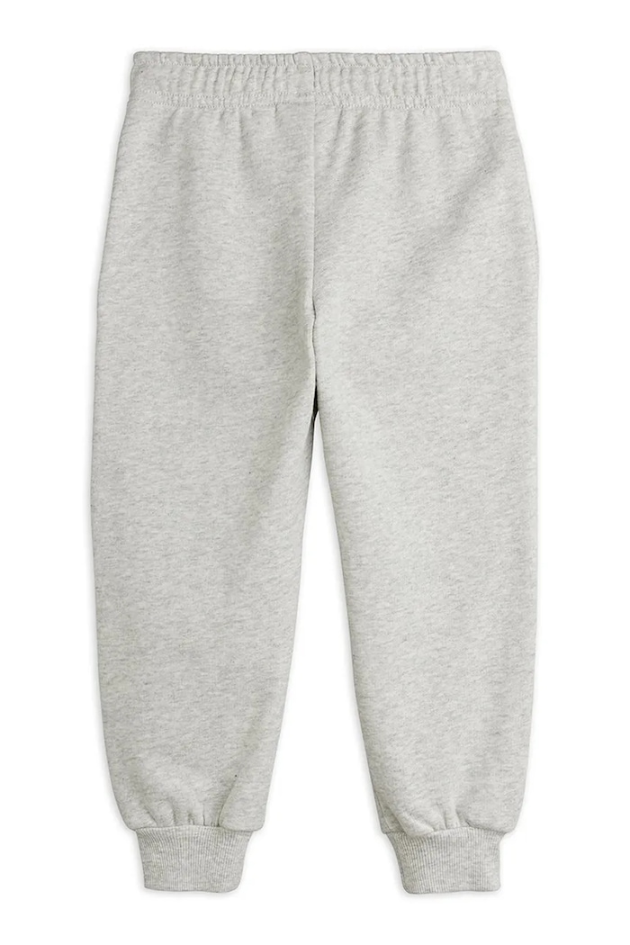 Mini Rodini pantaloni de trening din bumbac pentru copii Planet 26230123 gri SS26