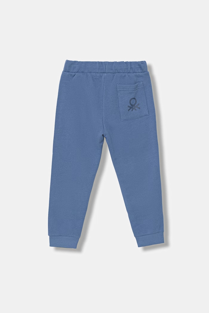 Παιδικό βαμβακερό παντελόνι United Colors of Benetton 3J70GF010.P.Riproposto μπλε SS26