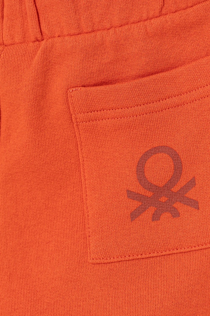Dječaci Dječji pamučni donji dio trenirke United Colors of Benetton 3J70GF010.P.Stagionale narančasta