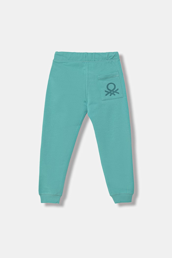 Παιδικό βαμβακερό παντελόνι United Colors of Benetton 3J70GF010.P.Stagionale τιρκουάζ SS26