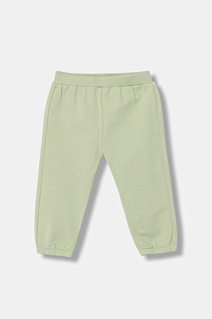 Chlapec Detské teplákové nohavice United Colors of Benetton bavlnené s elastanom 35FNAF029.W.Stagionale zelená