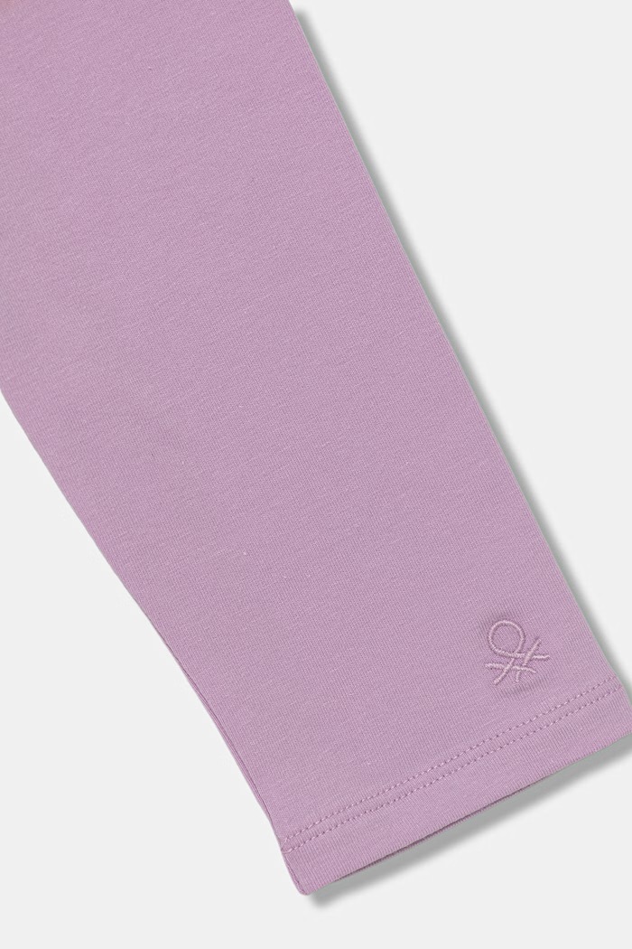 United Colors of Benetton legginsy dziecięce bawełniane z elastanem 3MT1CF06P.G.Stagionale