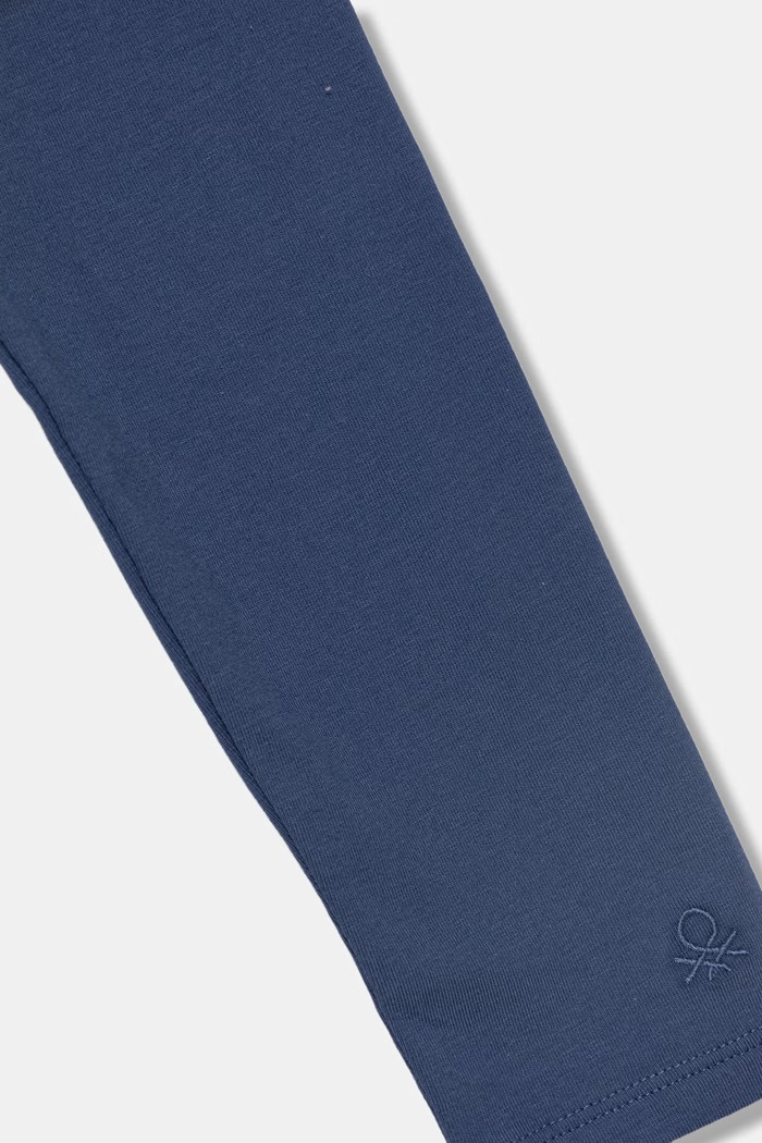 United Colors of Benetton legginsy dziecięce bawełniane z elastanem 3MT1CF06P.G.Stagionale