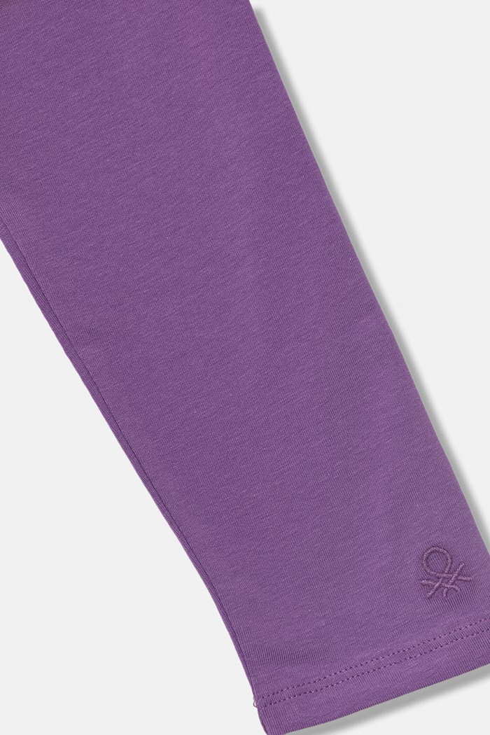 United Colors of Benetton legginsy dziecięce bawełniane z elastanem 3MT1CF06P.G.Stagionale