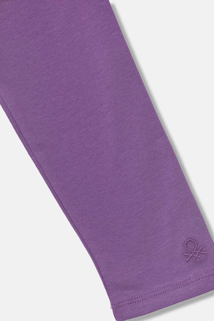 United Colors of Benetton legginsy dziecięce bawełniane z elastanem 3MT1CF06P.G.Stagionale