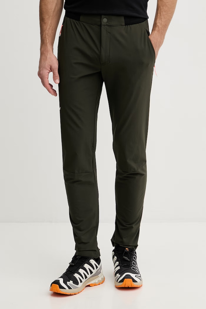 Salewa pantaloni de trekking pentru bărbați PEDROC verde 00.0000029299