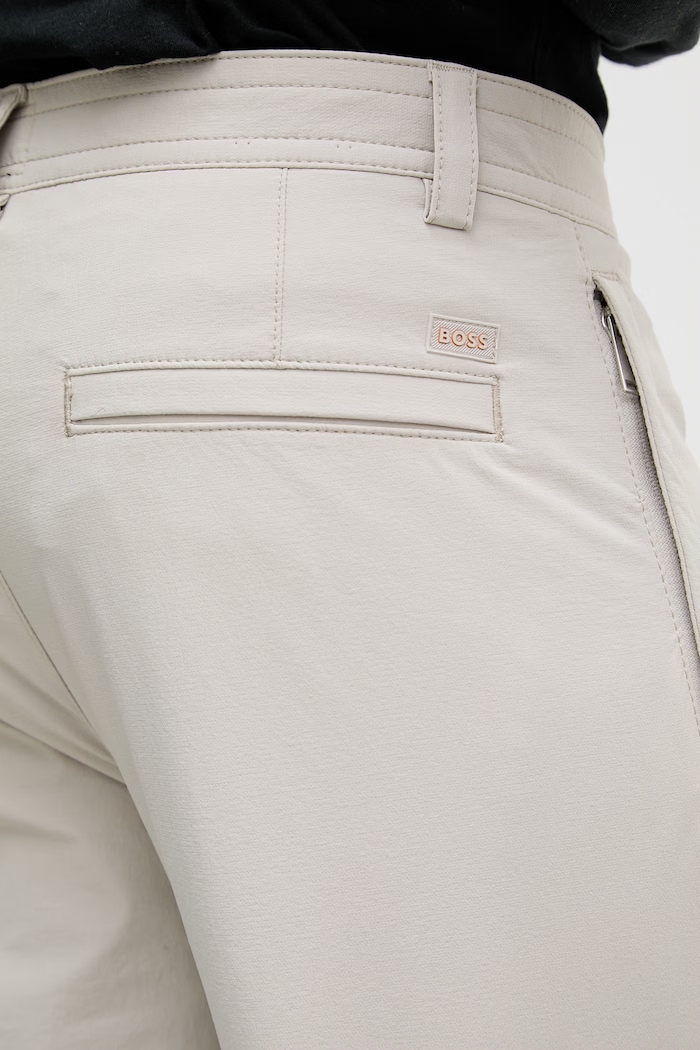 Nohavice BOSS Orange Chino_ST_DS sivá 50555049