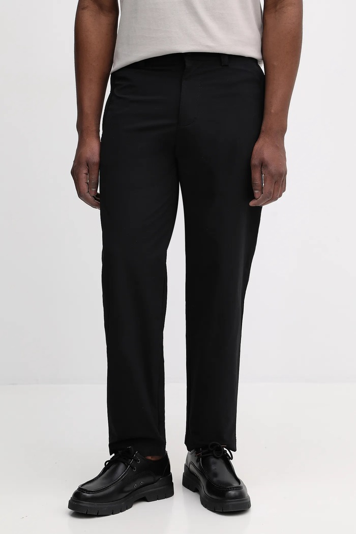 BOSS Orange nadrág Chino_ST_DS elasztánnal fekete 50555049