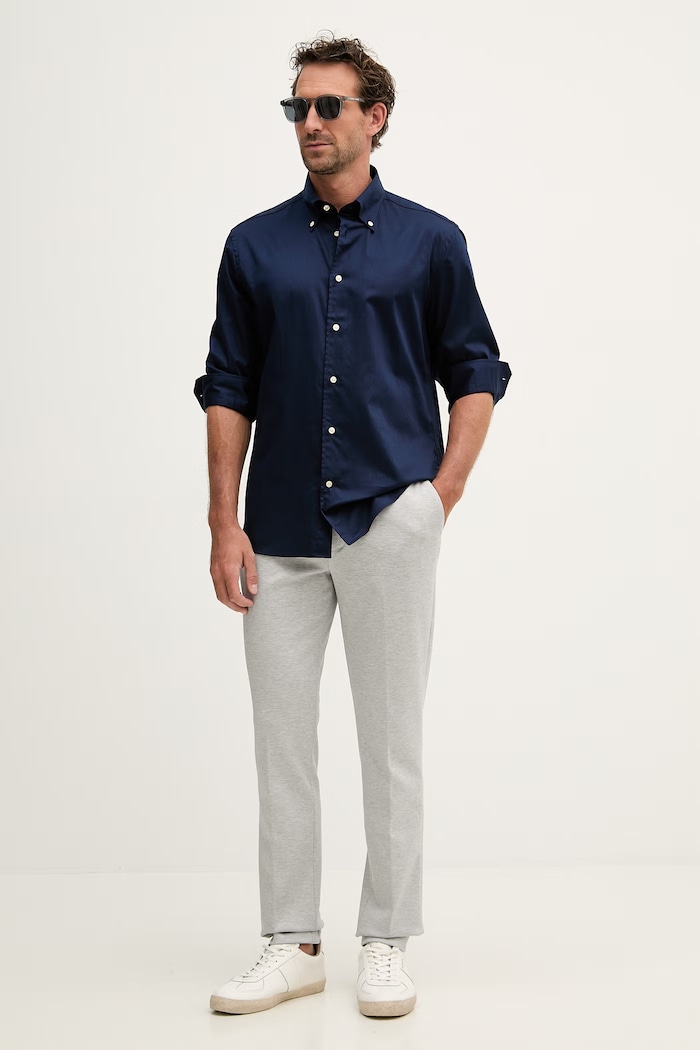 Tommy Hilfiger férfi öltöny MW0MW41787 szürke SS26