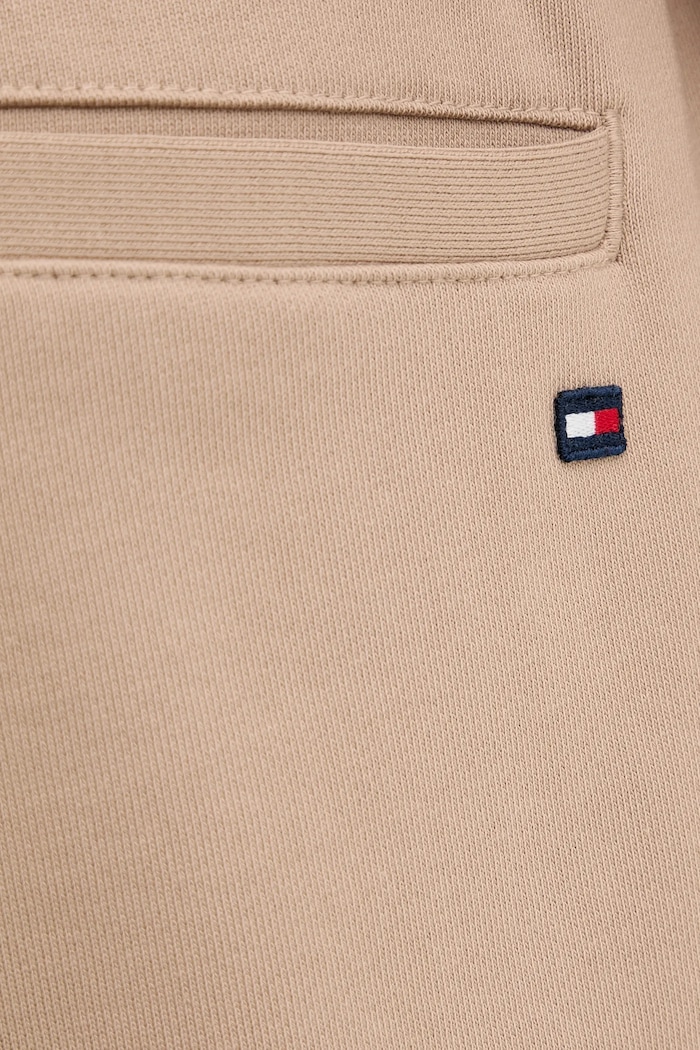 Ruházat Tommy Hilfiger pamut melegítőnadrág MW0MW42537 barna