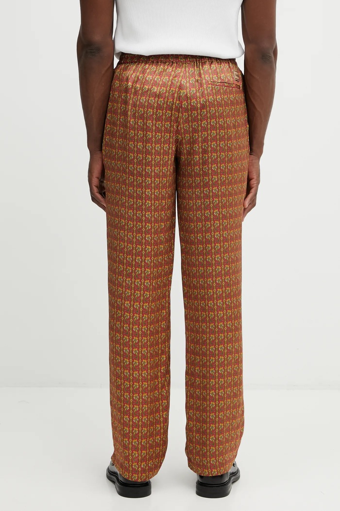 Clothing Drôle de Monsieur trousers Pantalon Paisley J.BP191.VI027.RD red