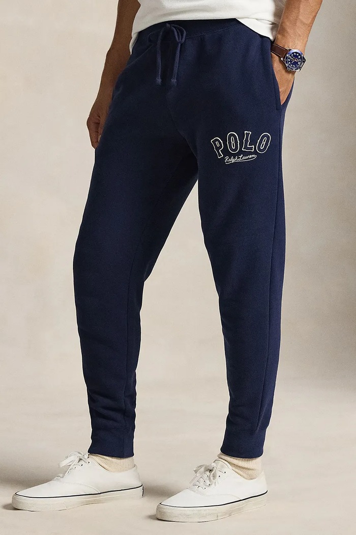 Polo Ralph Lauren spodnie dresowe dzianina granatowy 710P04876