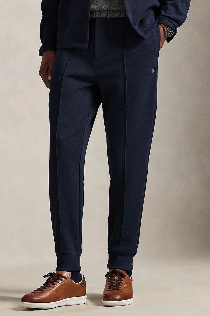 Polo Ralph Lauren donji dio trenirke za muškarce mornarsko plava 710B13640