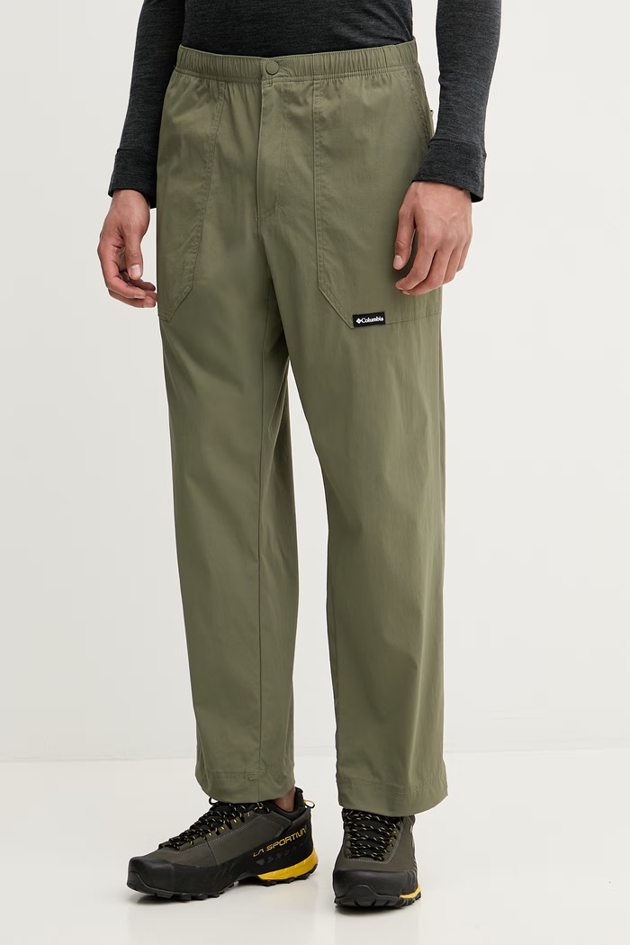 Columbia spodnie sportowe Landroamer Scout z elastanem zielony 2157551