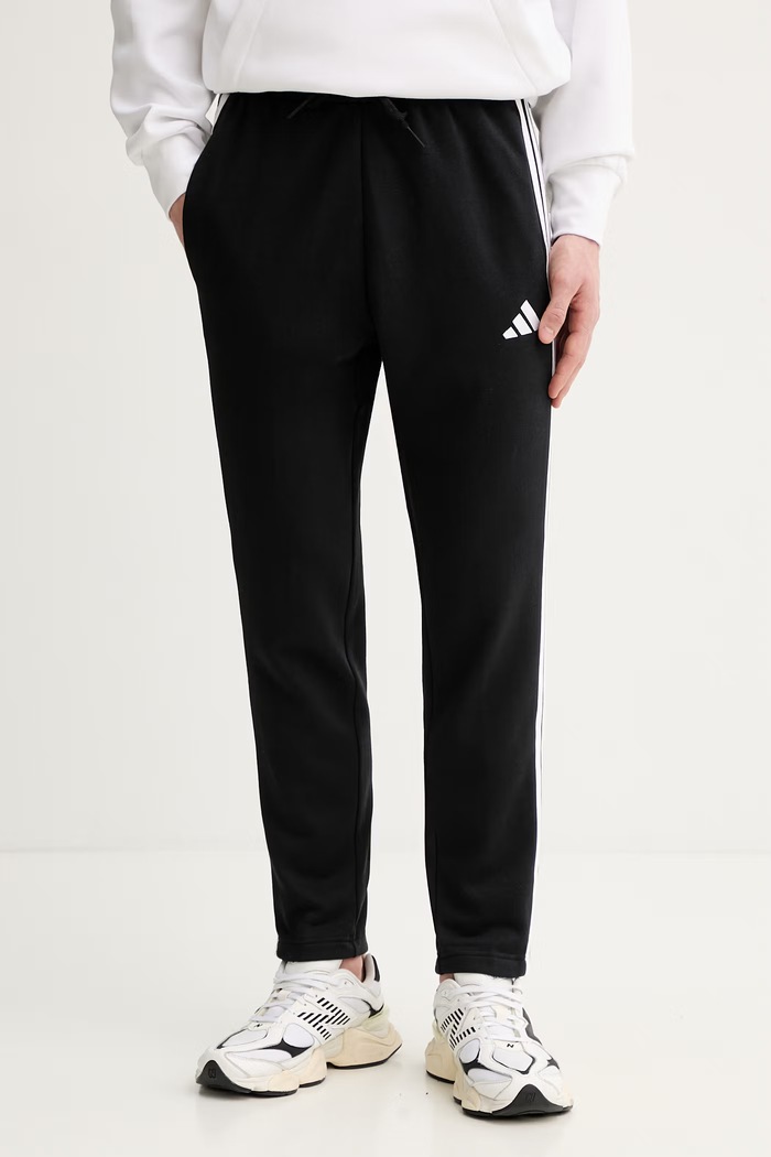 Tepláky adidas Essential pletenina čierna JD1854