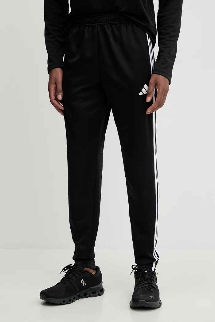 adidas Performance pantaloni de antrenament Tiro bumbac negru JP2529