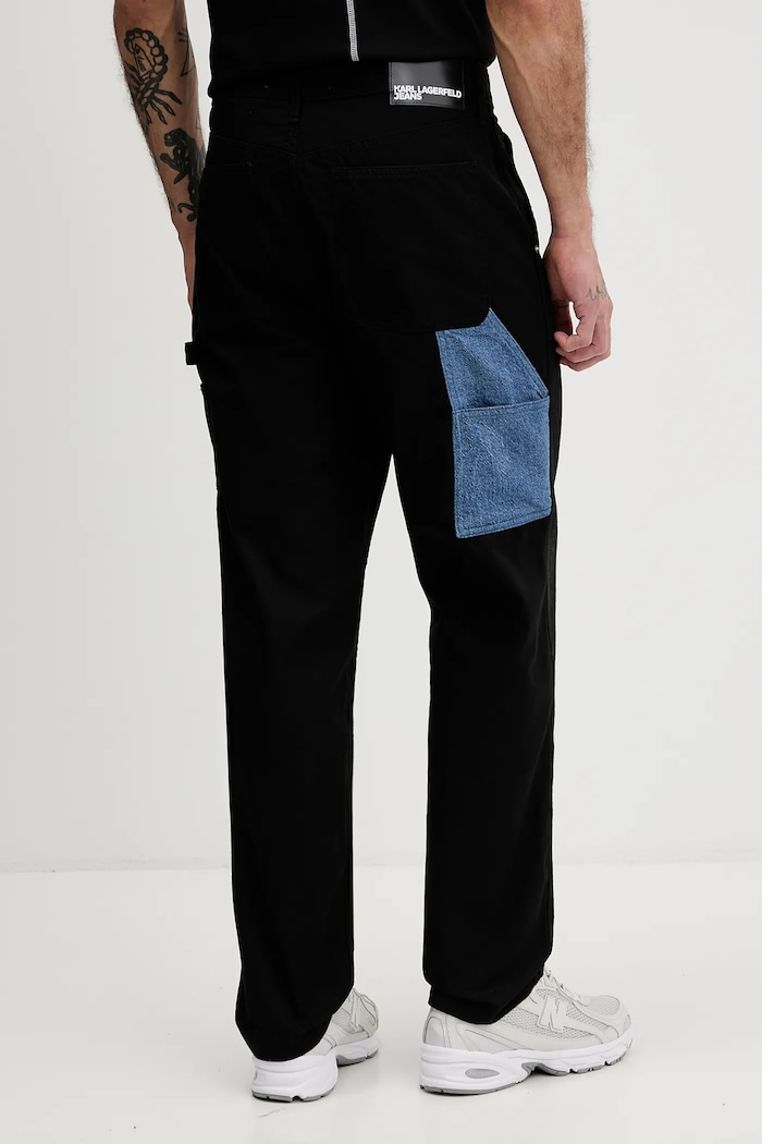 Oblačila Hlače Karl Lagerfeld Jeans B1M10031 črna