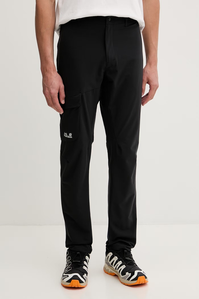 Jack Wolfskin nohavice pánske Prelighst Pulse čierna A65858