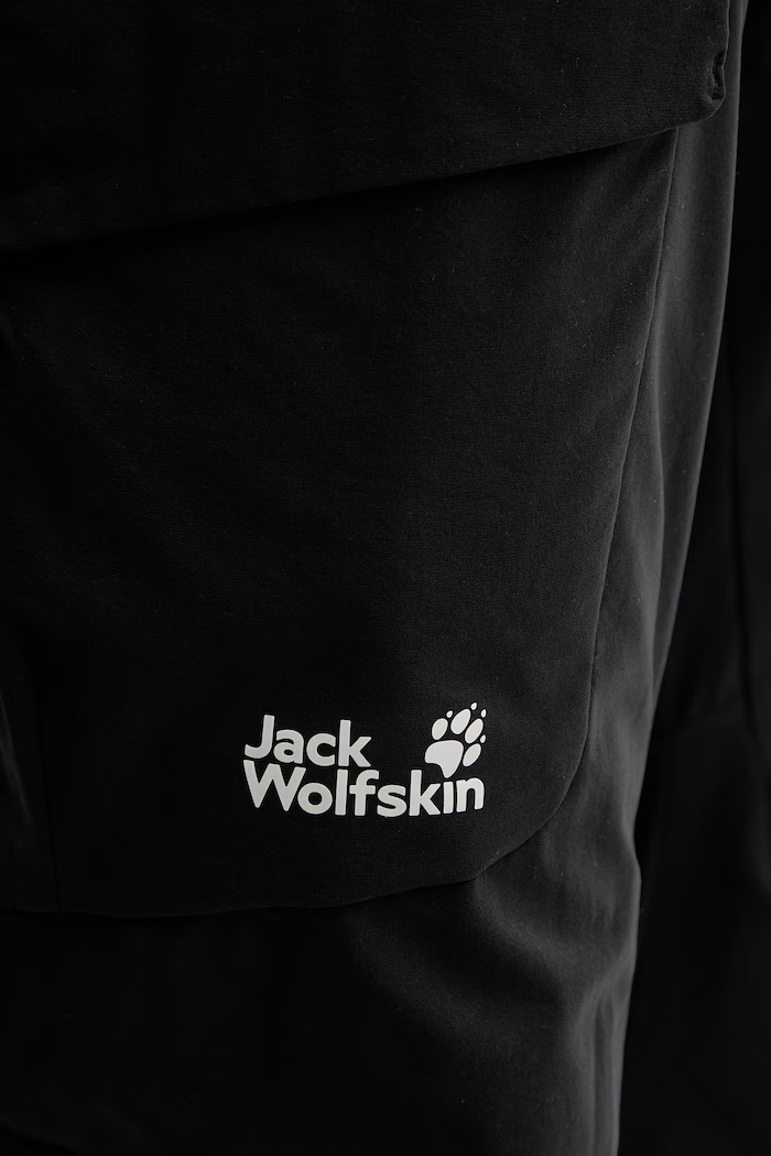 Jack Wolfskin nohavice pánske Prelighst Pulse čierna A65858