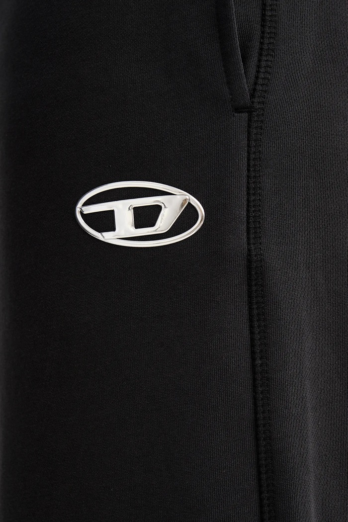 Bavlněné tepláky Diesel P-MARKY-IOD černá A21794.0BKBW