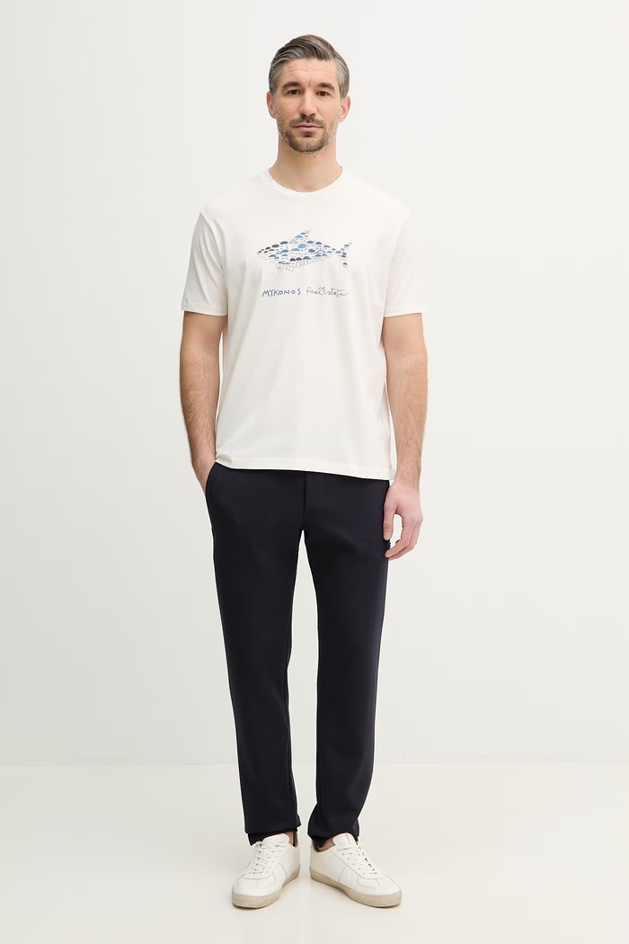 Tepláky Paul&Shark 26411815 tmavomodrá SS26