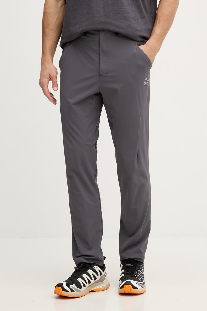 La Sportiva pantaloni de trekking pentru bărbați Trail gri ZAHP030