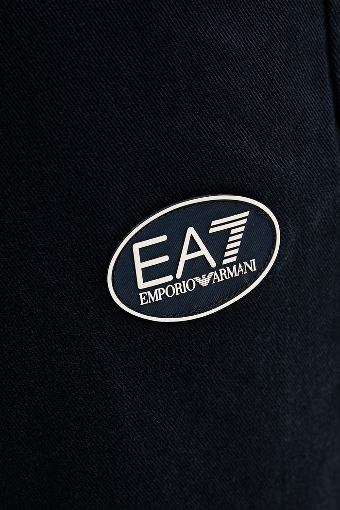 EA7 Emporio Armani pantaloni pentru bărbați, din bumbac bleumarin AF21728.7M001551