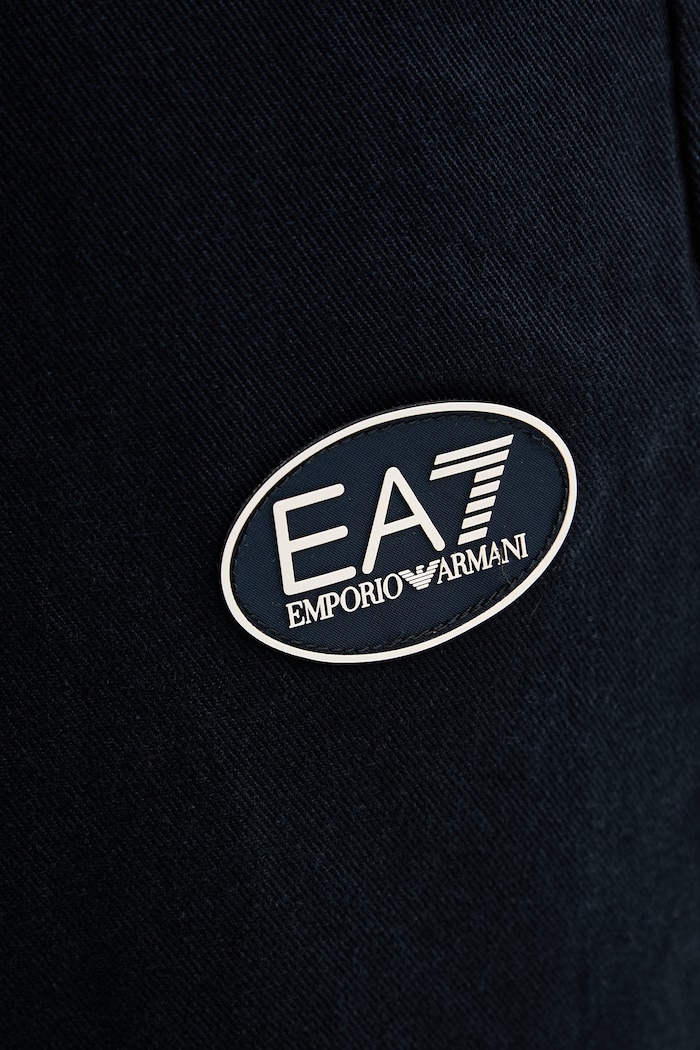 EA7 Emporio Armani pantaloni pentru bărbați, din bumbac bleumarin AF21728.7M001551