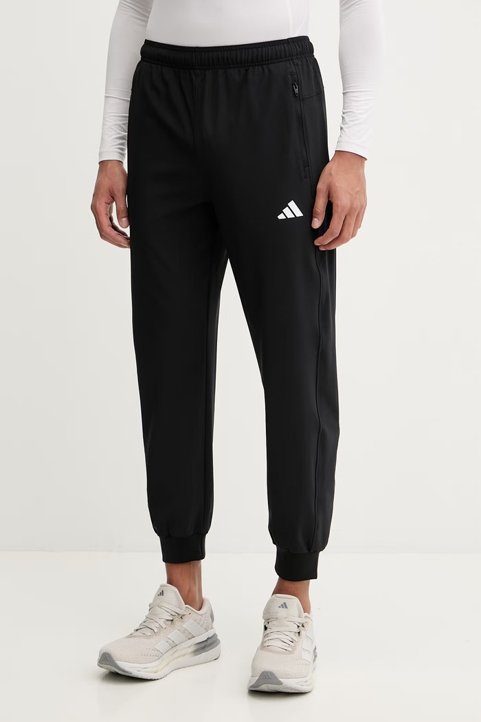 Παντελόνι προπόνησης adidas Performance Essentials Flex με ελαστάν μαύρο KA5528