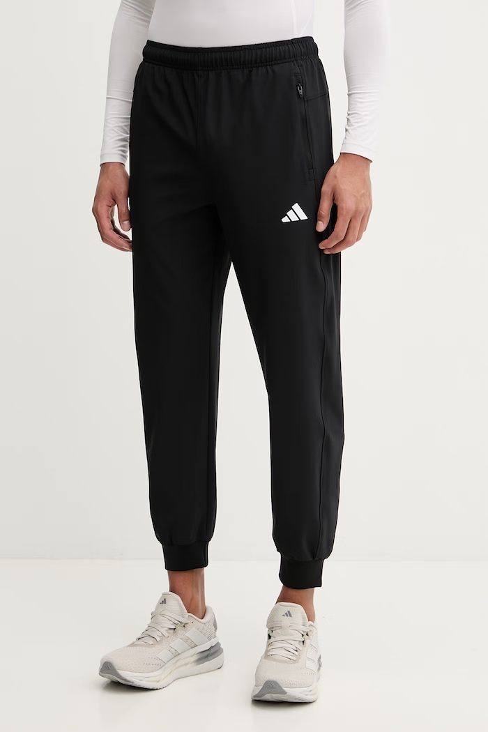 Παντελόνι προπόνησης adidas Performance Essentials Flex με ελαστάν μαύρο KA5528