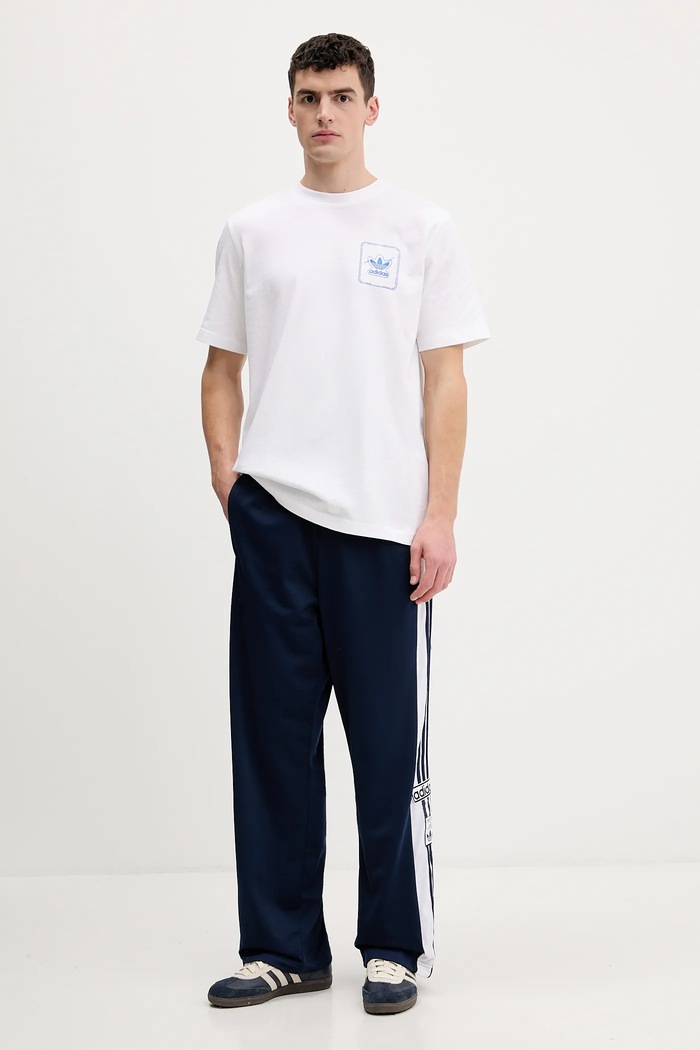 Tepláky adidas Originals Adibreak KD1515 modrá SS26