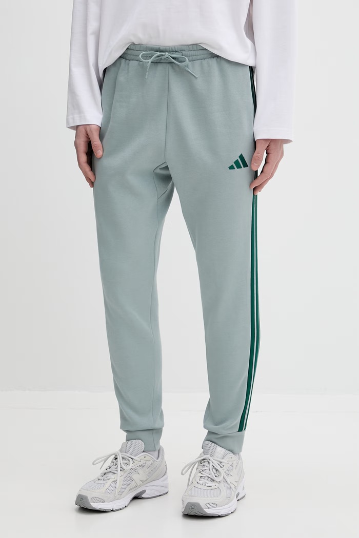 adidas spodnie dresowe dzianina turkusowy KD4836