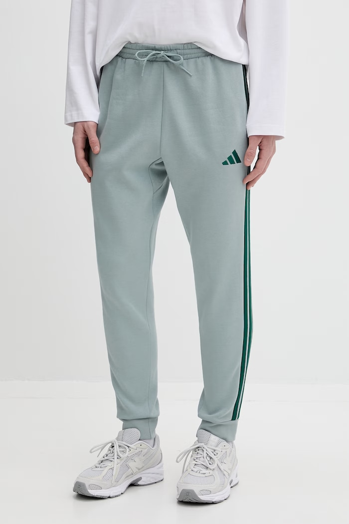 adidas spodnie dresowe dzianina turkusowy KD4836