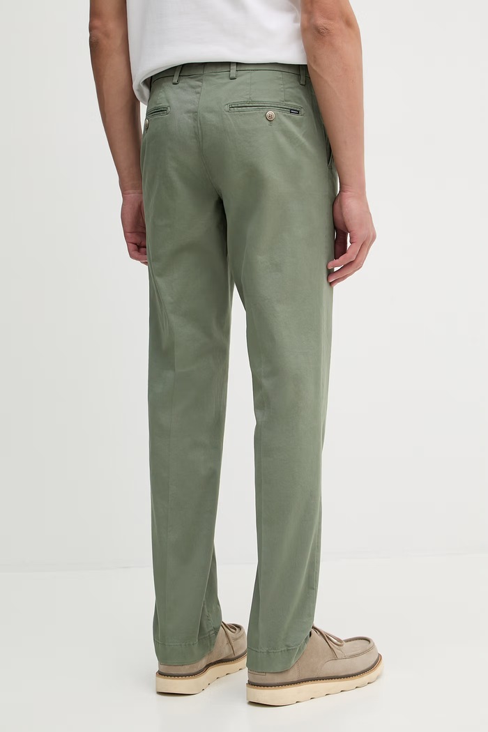 Oblačila Hlače Hackett London HM2100107R zelena