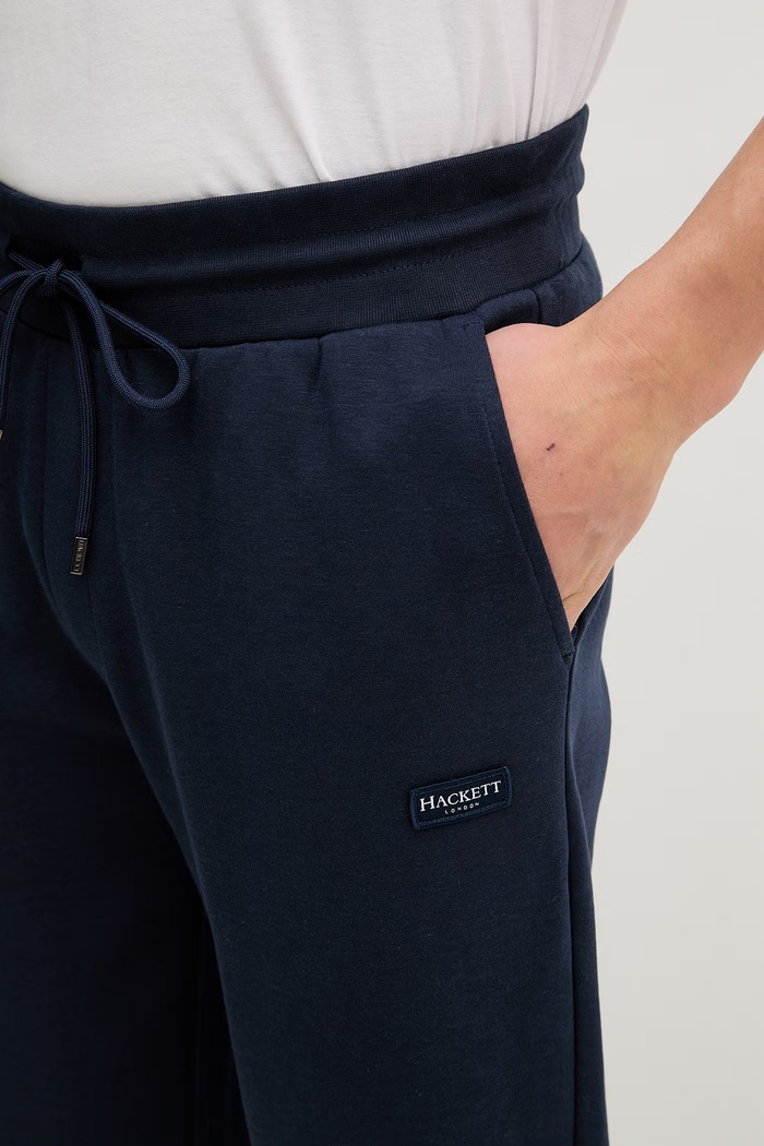 Kalhoty na jógu Hackett London námořnická modř HM5800079