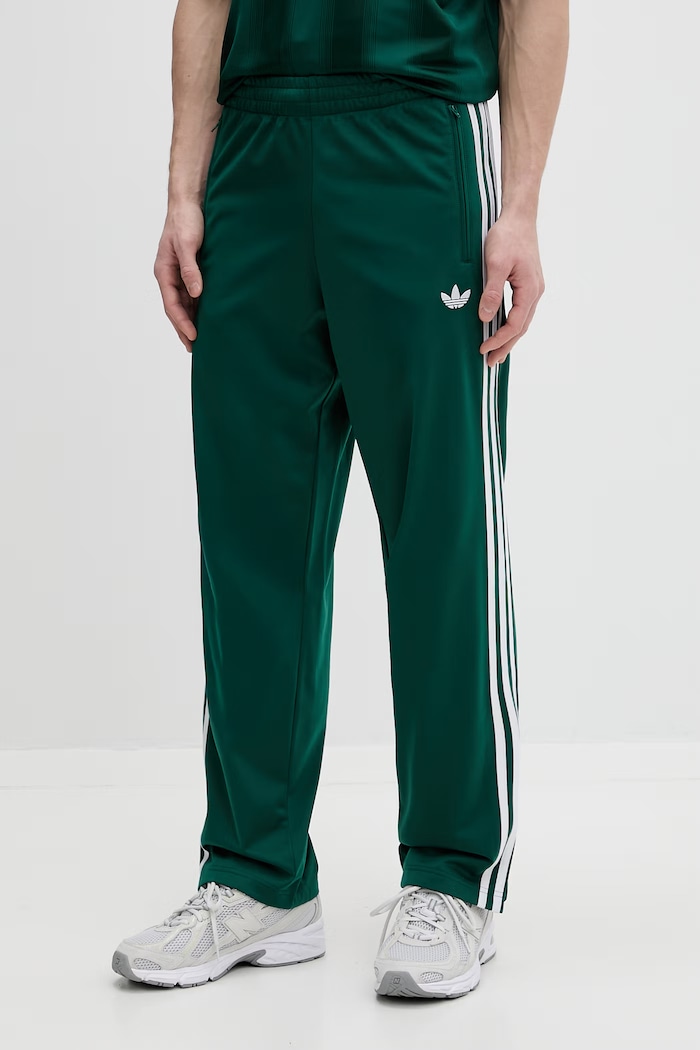 adidas Originals spodnie dresowe Firebird dzianina zielony KD8317