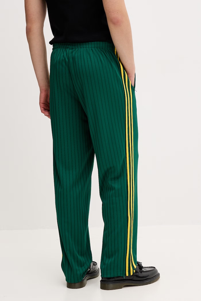 Ρούχα adidas Originals παντελόνι επίσημο Ανδρικό Firebird KE3456 πράσινο