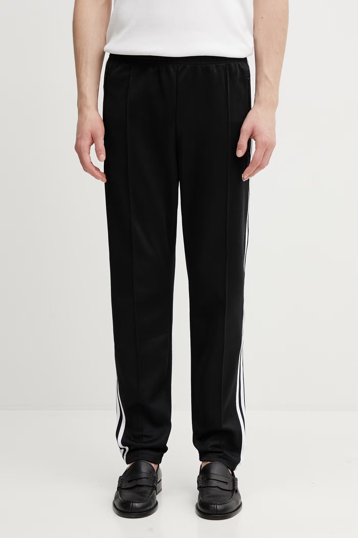 adidas Originals Beckenbauer παντελόνι επίσημο με βαμβάκι Ανδρικό KE3530 μαύρο SS26