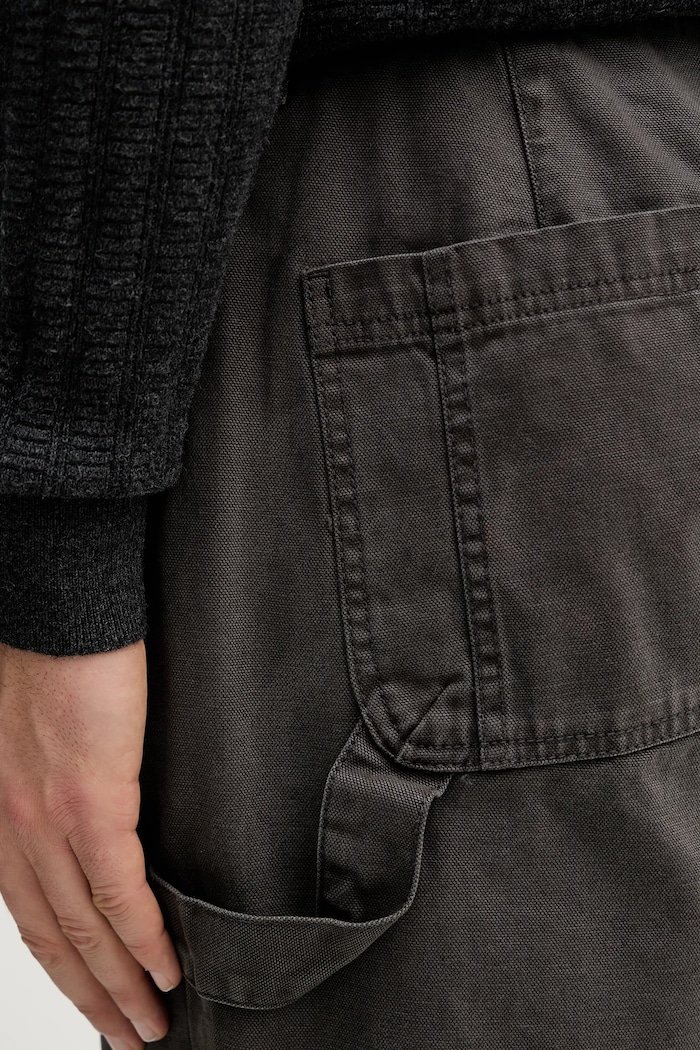 Бавовняні штани Barbour Bowland сірий MTR0792