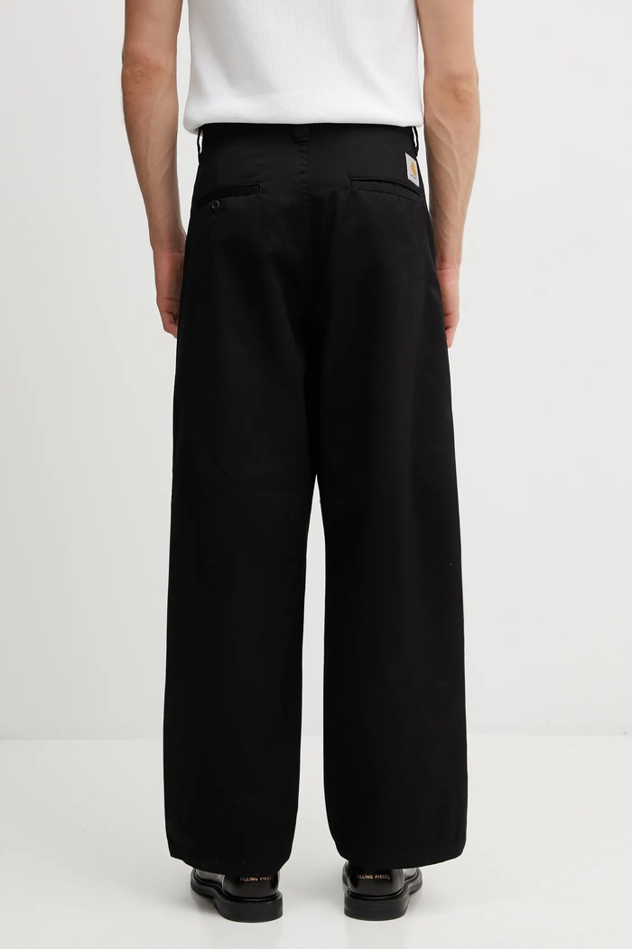 Одежда Брюки Carhartt WIP Brady Double Knee Chino Pant I036093.8902 чёрный