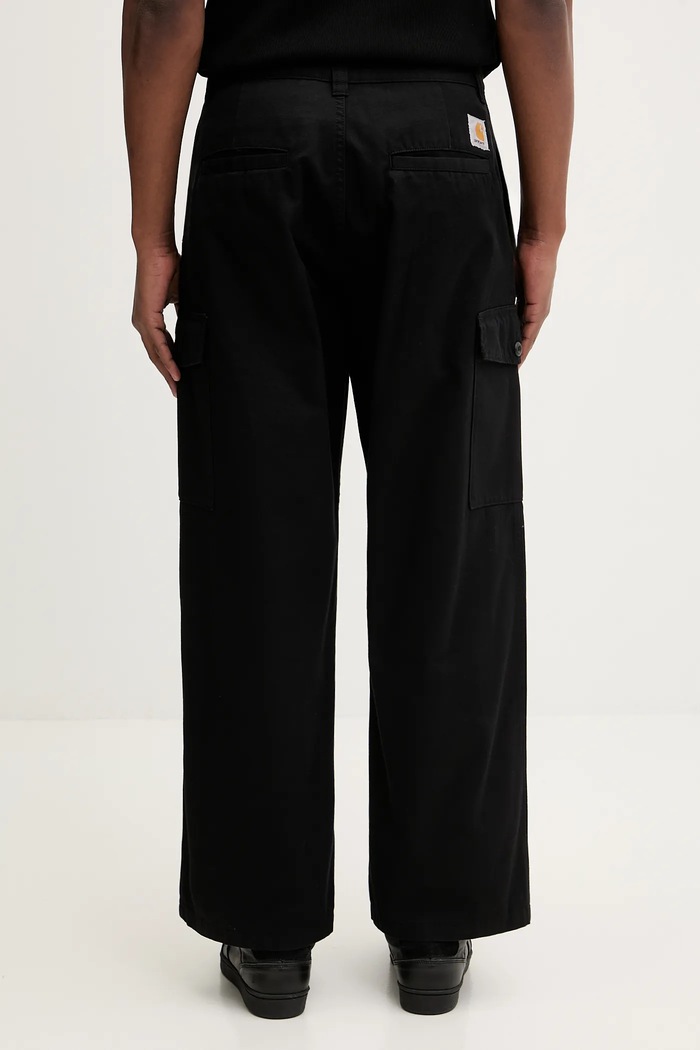 Îmbrăcăminte Carhartt WIP pantaloni de bumbac Brady Cargo Pant I036313.8902 negru