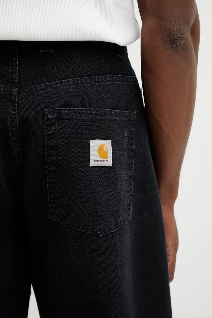 Carhartt WIP cotton trousers Brandon Pant black I036311.89B7
