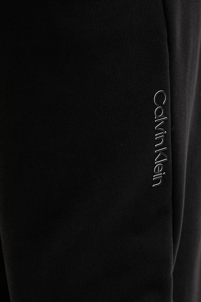 Calvin Klein Performance teplákové nohavice pánske s bavlnou čierna LVGMS6P600